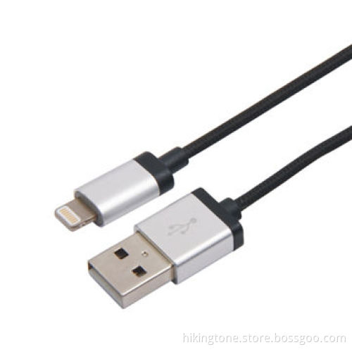 MFI USB data cables with aluminum housing, for iPhone 5